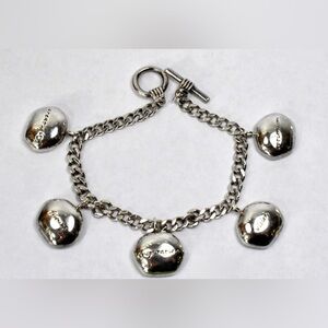 Cerruti Image silver tone inspirational charm bracelet Women’s costume jewelry